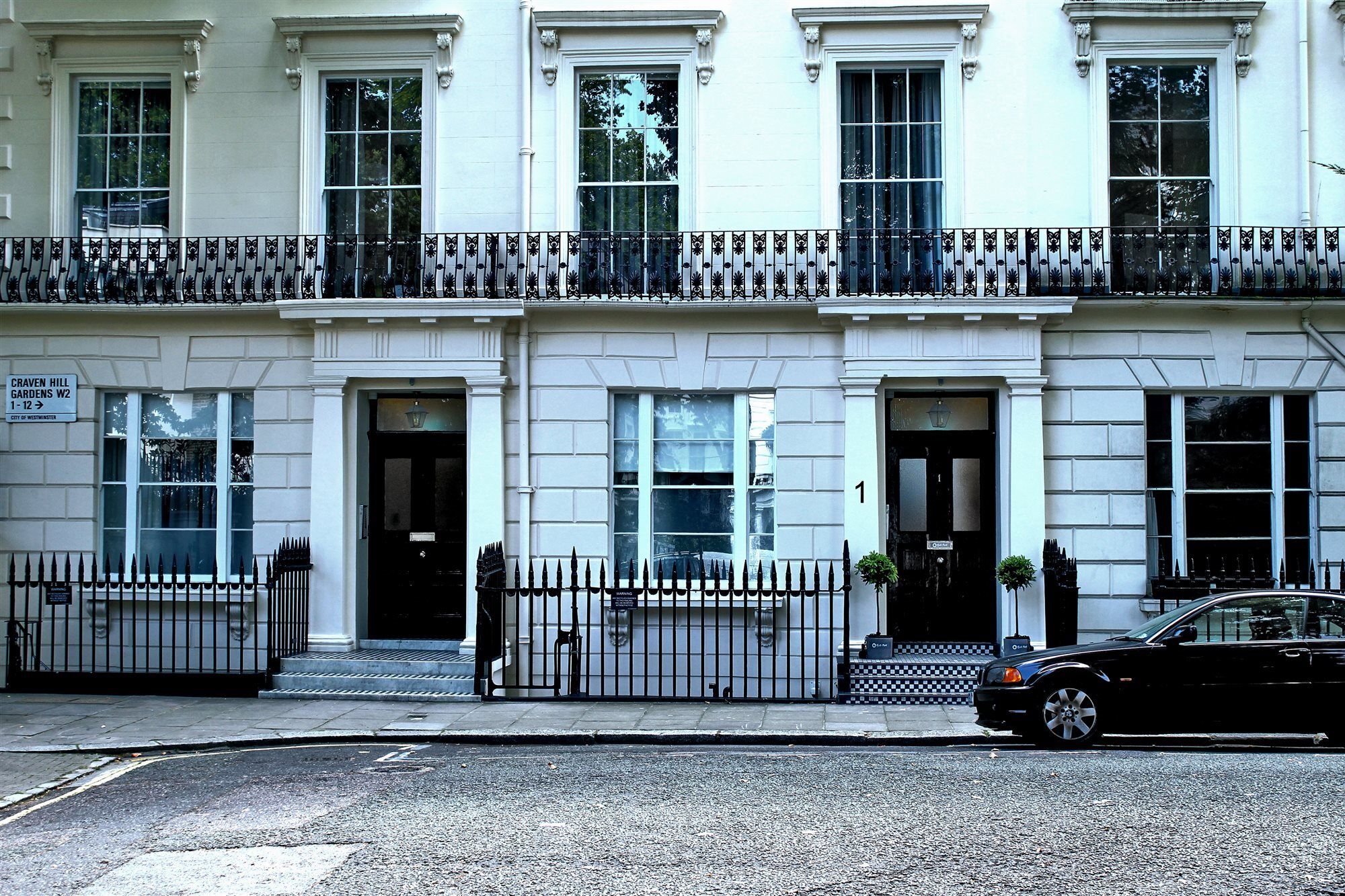 Апарт отель 1 Craven Hill Gardens Лондон Экстерьер фото
